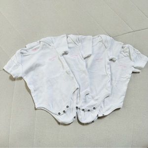 Calvin Klein Baby Onesies 4PC Set